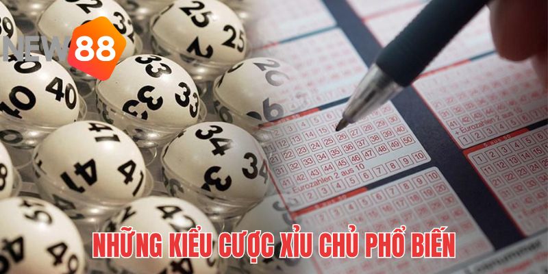 Xỉu Chủ Là Gì? - Cách Chơi & Soi Cầu Hiệu Quả Từ NEW88 2026 1 Tìm hiểu một số kiểu chơi xỉu chủ phổ biến trên thị trường
